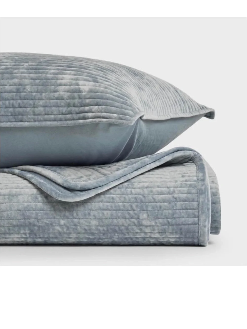 EverGrace Velvet Quilt Set full/queen Size, Luxurious Soft Quilted Bedding Sets